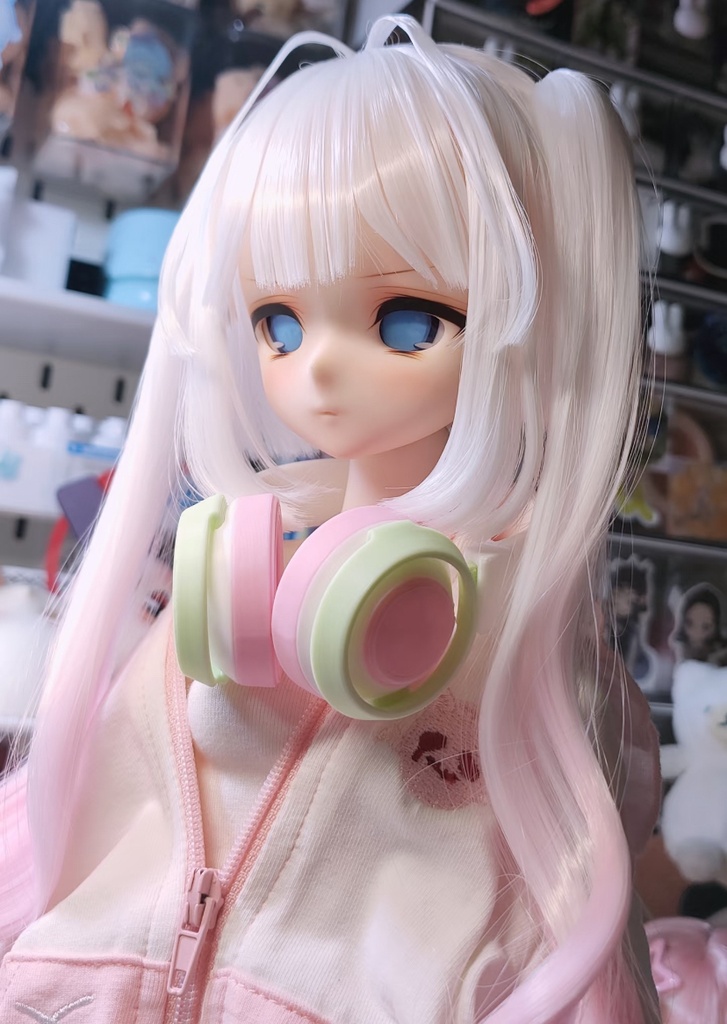 「受注」꒰キャンディビーツ🎧꒱「1/12, 1/6, 1/4ドールサイズ・ヘッドホン」