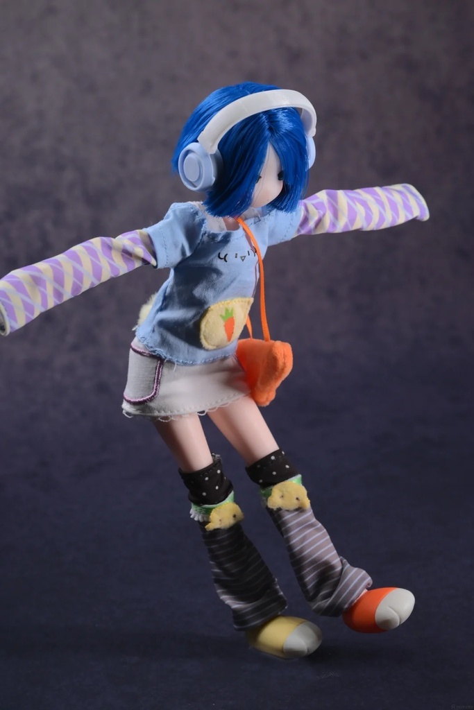 「受注」꒰キャンディビーツ🎧꒱「1/12, 1/6, 1/4ドールサイズ・ヘッドホン」