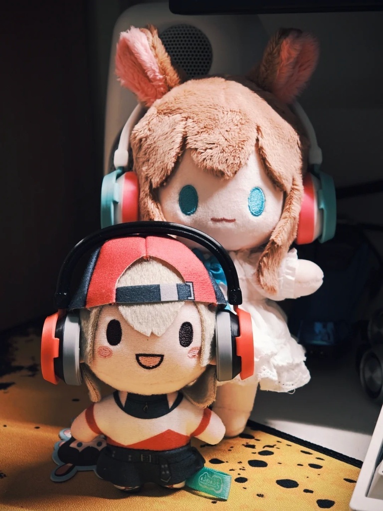 「受注」꒰キャンディビーツ🎧꒱「1/12, 1/6, 1/4ドールサイズ・ヘッドホン」