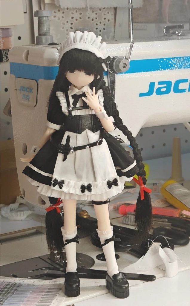 「受注」꒰メイド服コレクション꒱「1/6ドール服, Azone, OB22/OF」