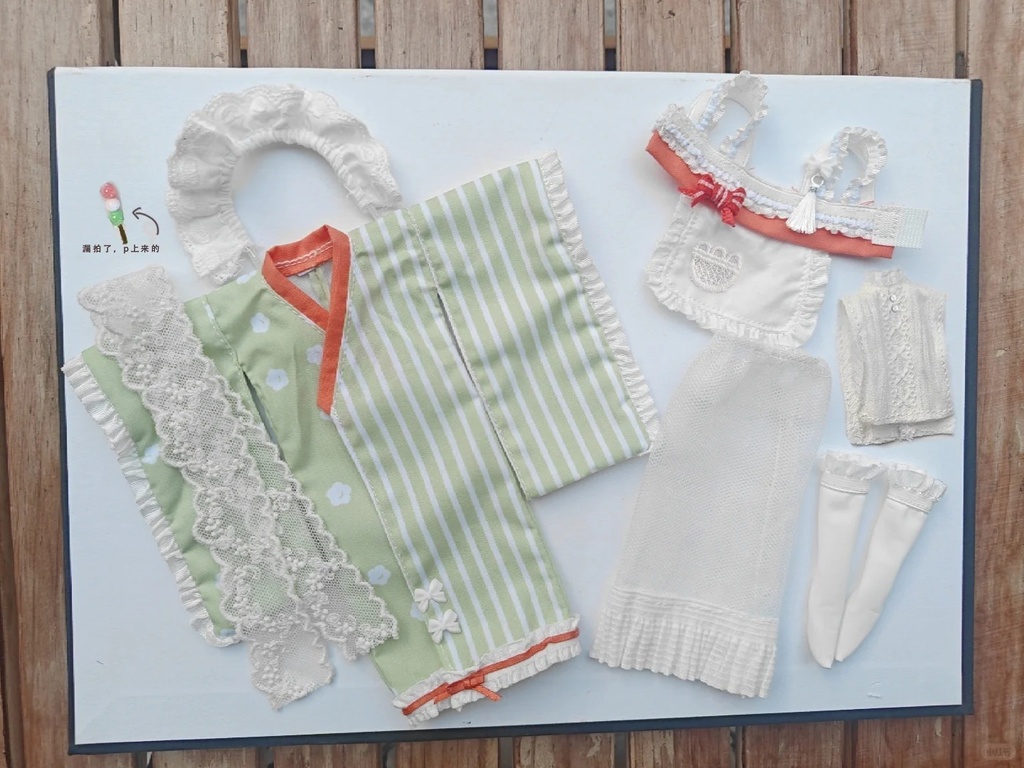 「受注」꒰メイド服コレクション꒱「1/6ドール服, Azone, OB22/OF」