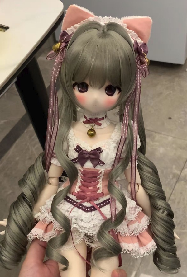「在庫」꒰コットンキャンディ꒱「8~9イinch ハンドメイドウイッグ」