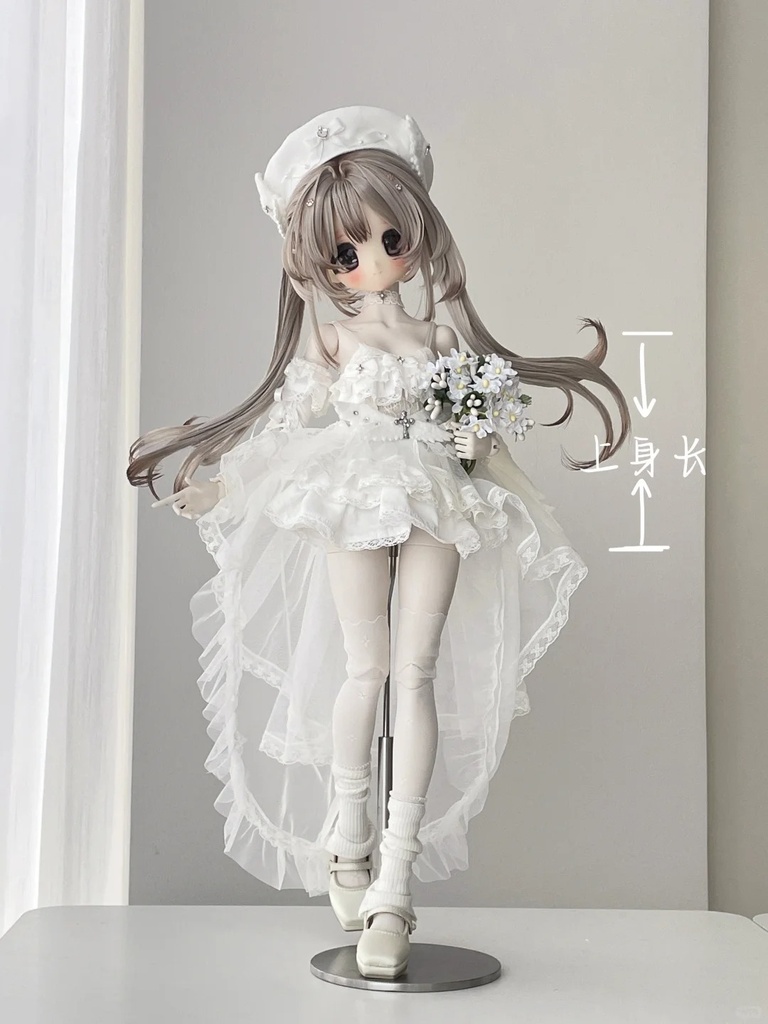 「受注」꒰羽と茨꒱「1/4ドール服 MDD, MSD/OF」