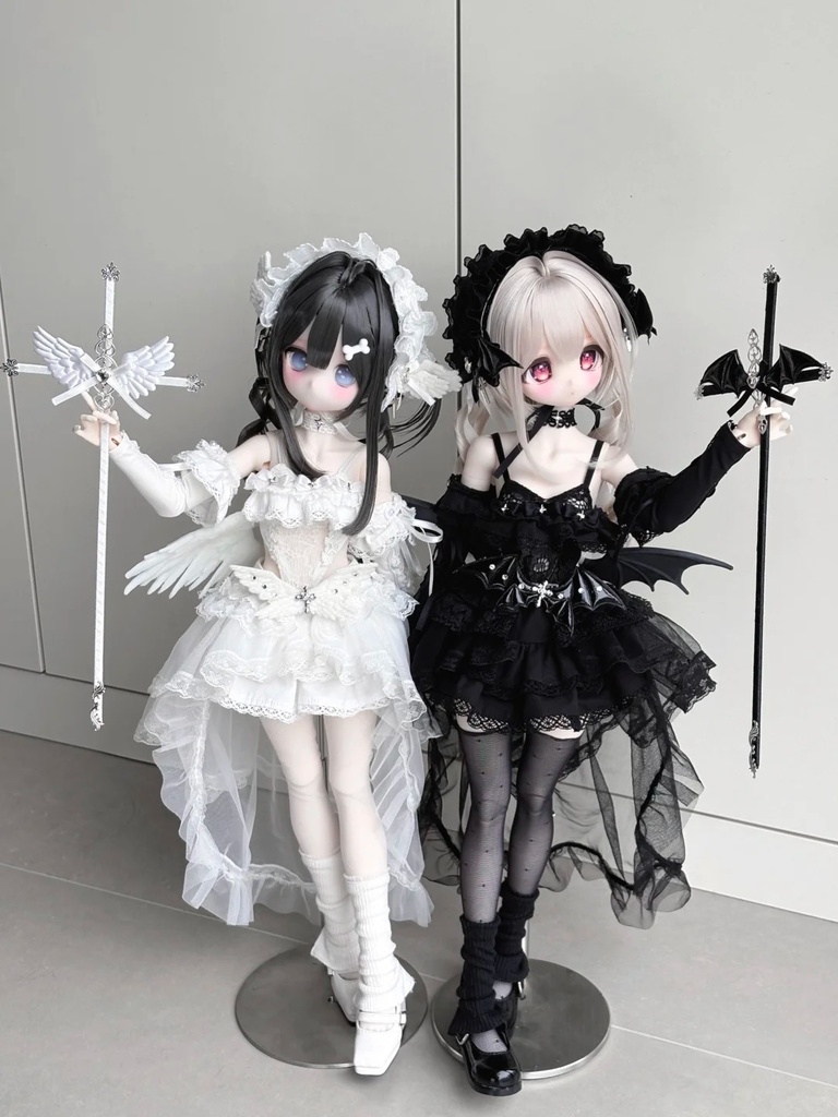 「受注」꒰羽と茨꒱「1/4ドール服 MDD, MSD/OF」