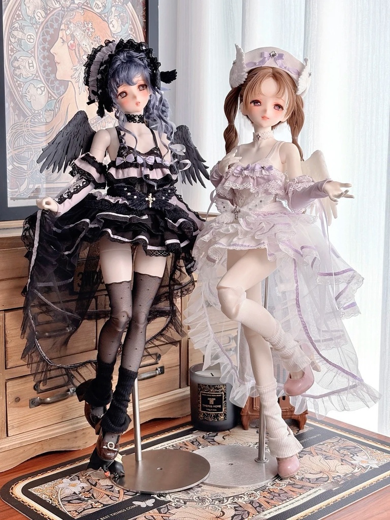「受注」꒰羽と茨꒱「1/4ドール服 MDD, MSD/OF」