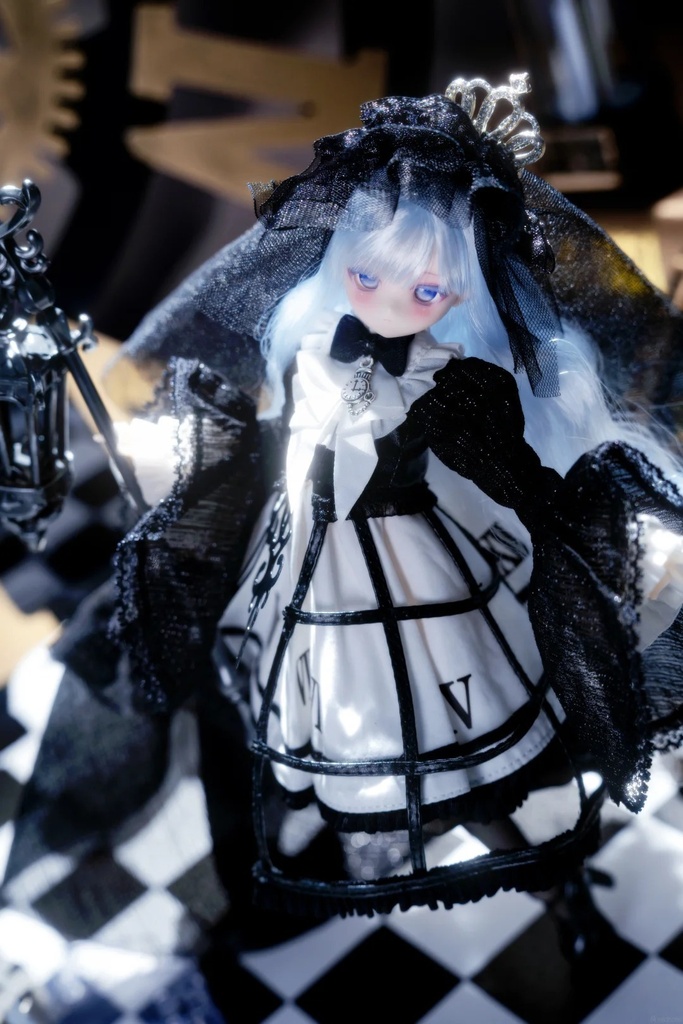 「受注」꒰時の隙とオルゴール ꒱「1/6 BJD 植毛ドール」ブラインドボックス