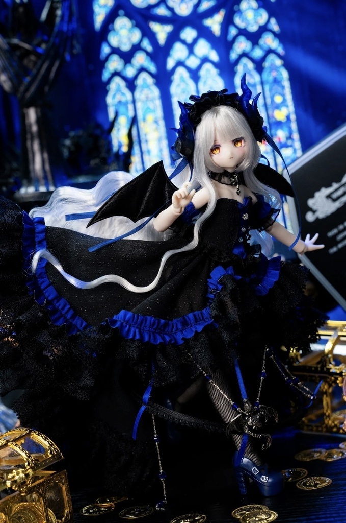 「受注」꒰時の隙とオルゴール ꒱「1/6 BJD 植毛ドール」ブラインドボックス