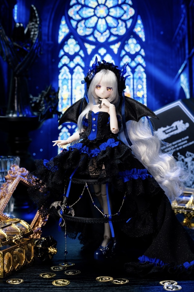「受注」꒰時の隙とオルゴール ꒱「1/6 BJD 植毛ドール」ブラインドボックス