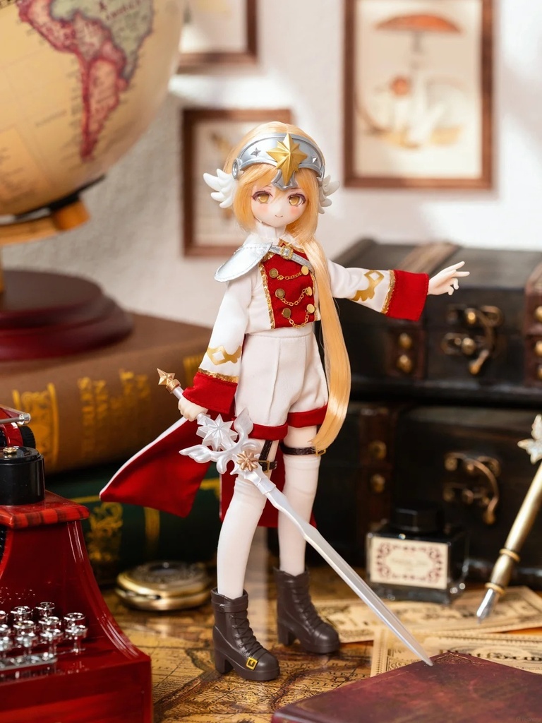 「受注」꒰時の隙とオルゴール ꒱「1/6 BJD 植毛ドール」ブラインドボックス