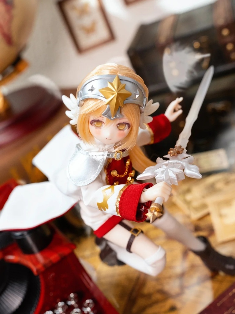 「受注」꒰時の隙とオルゴール ꒱「1/6 BJD 植毛ドール」ブラインドボックス