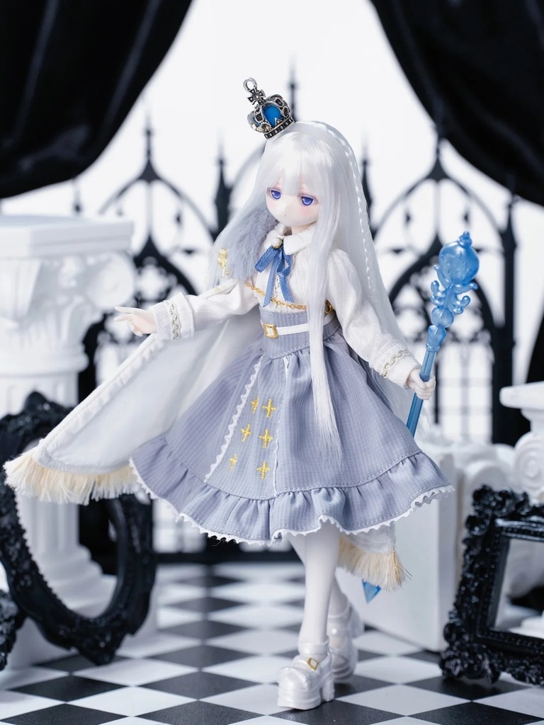 「受注」꒰時の隙とオルゴール ꒱「1/6 BJD 植毛ドール」ブラインドボックス
