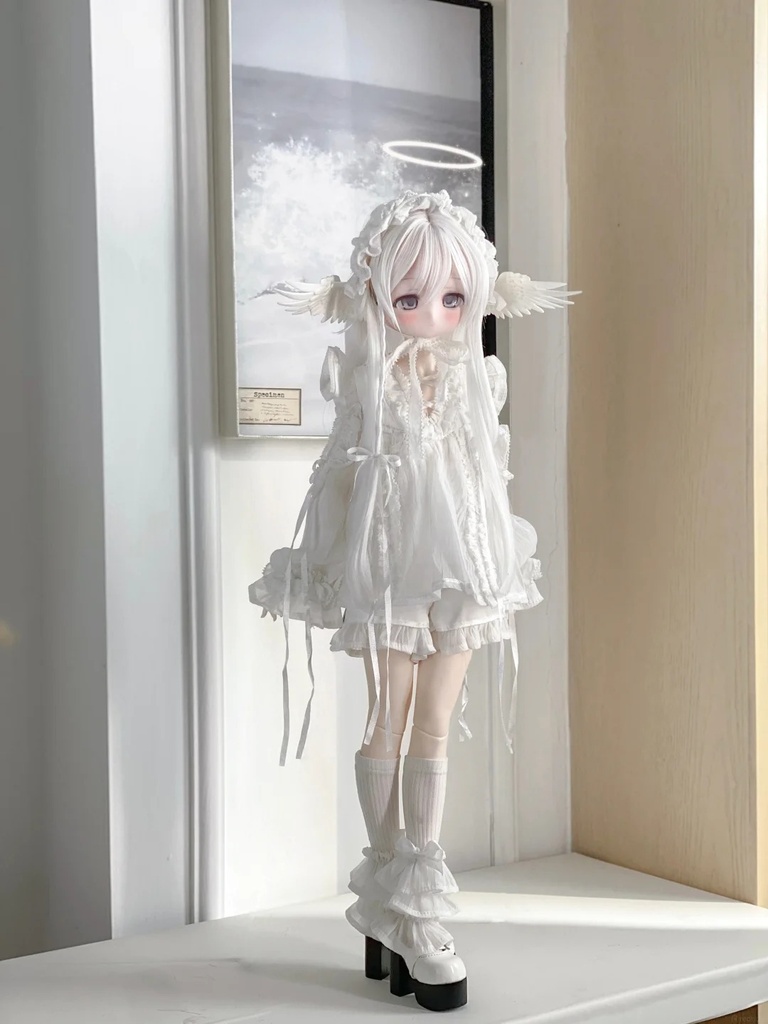 「受注」꒰天使の逃避行꒱「1/4ドール服 MDD, KUMAKO/OF」