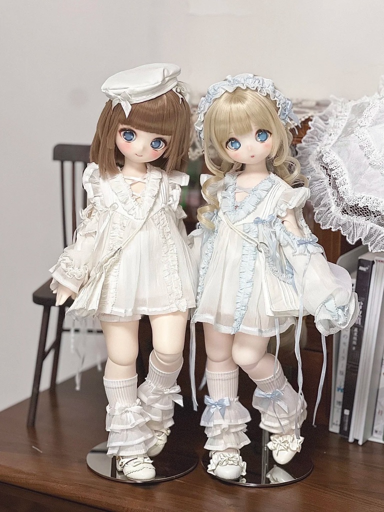 「受注」꒰天使の逃避行꒱「1/4ドール服 MDD, KUMAKO/OF」