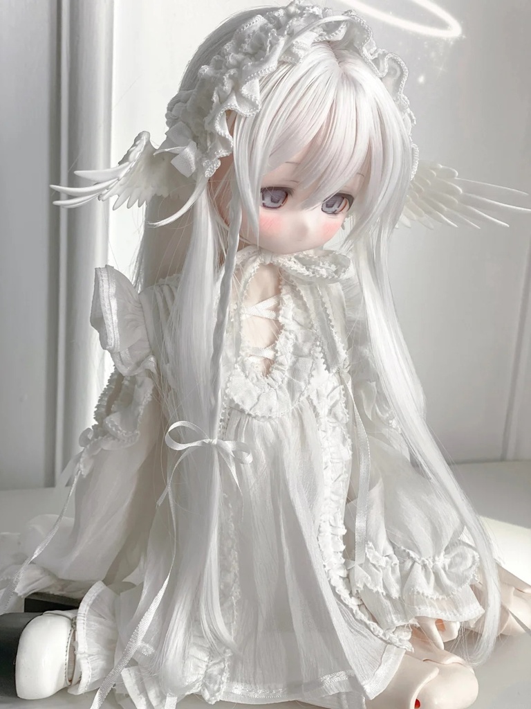 「受注」꒰天使の逃避行꒱「1/4ドール服 MDD, KUMAKO/OF」