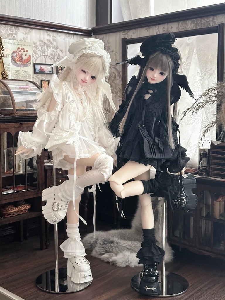 「受注」꒰天使の逃避行꒱「1/4ドール服 MDD, KUMAKO/OF」