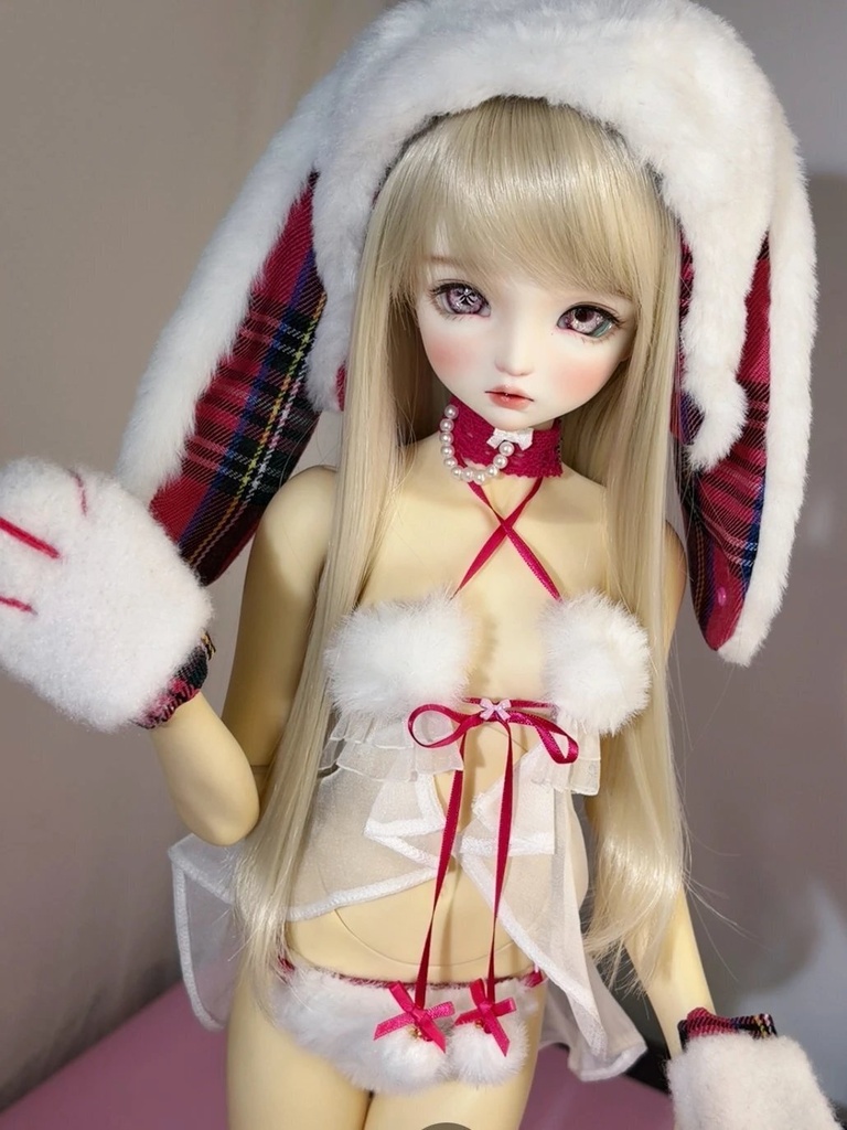 「新作受注」꒰眠いうさぎ🐰꒱「1/4ドール服」