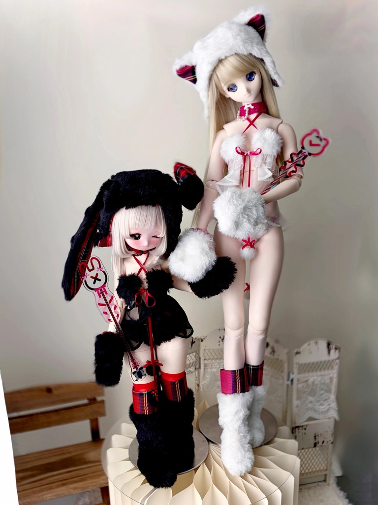 「新作受注」꒰眠いうさぎ🐰꒱「1/4ドール服」
