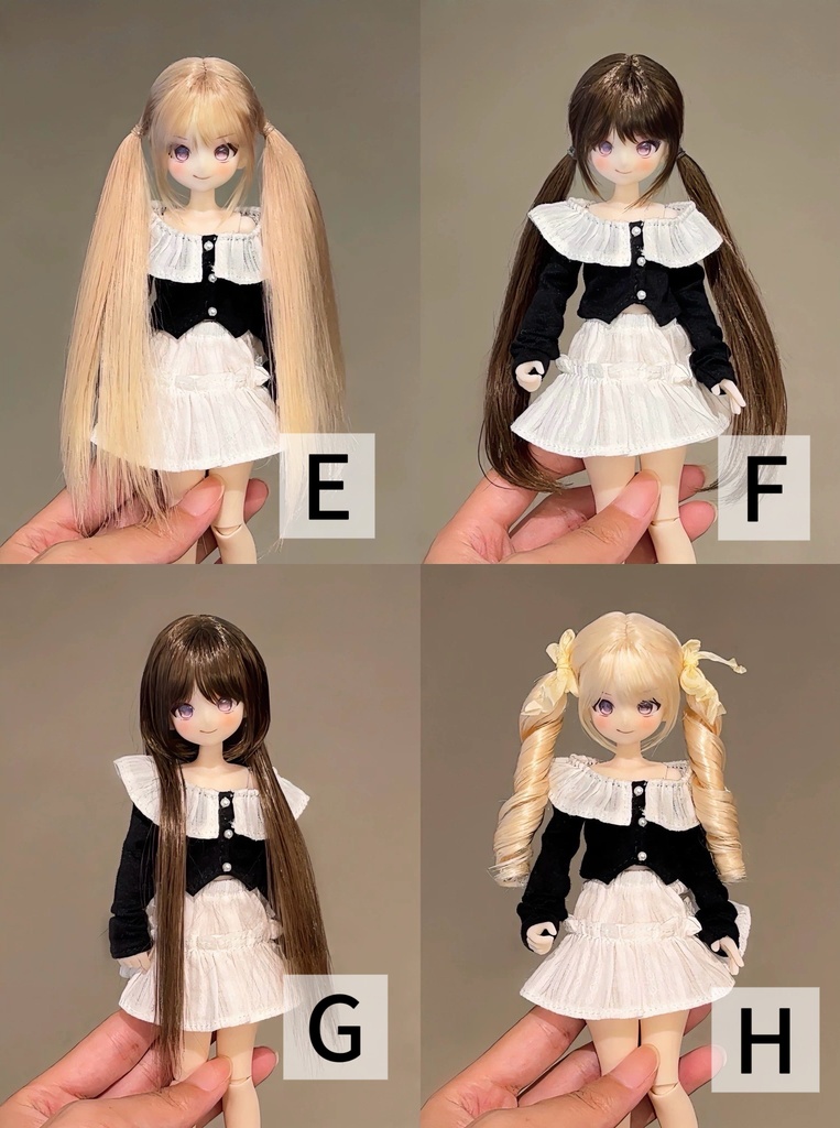 「受注」꒰AWENオリジナル꒱「10.5~11cm ウイッグ」