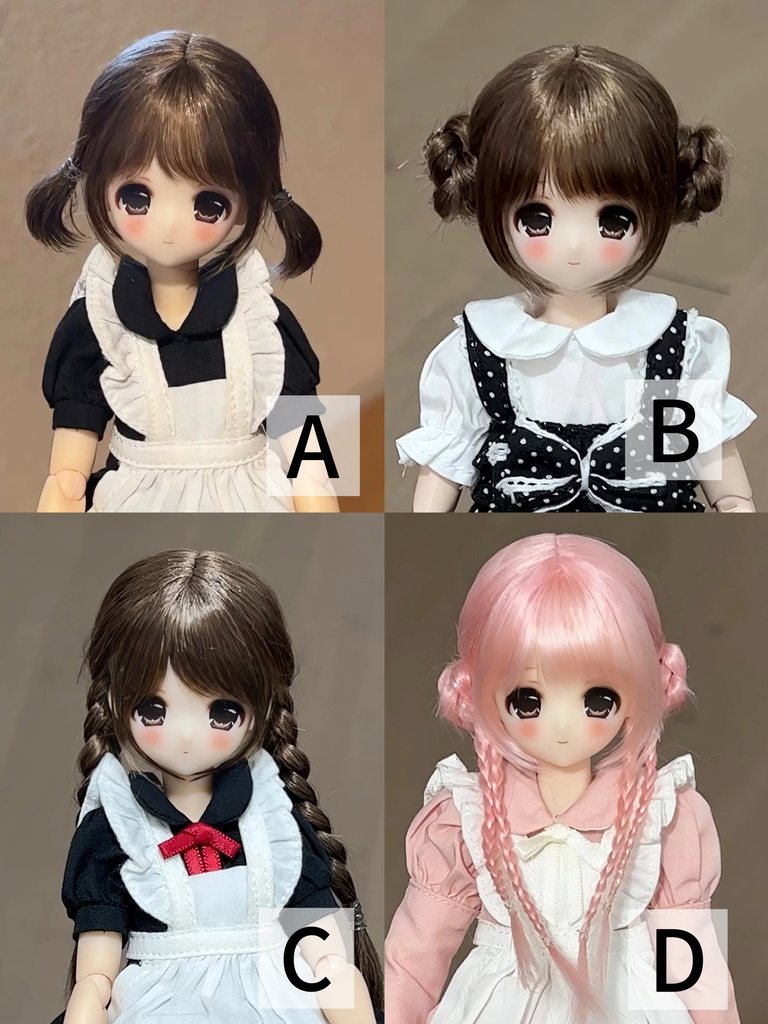 「受注」꒰AWENオリジナル꒱「10.5~11cm ウイッグ」