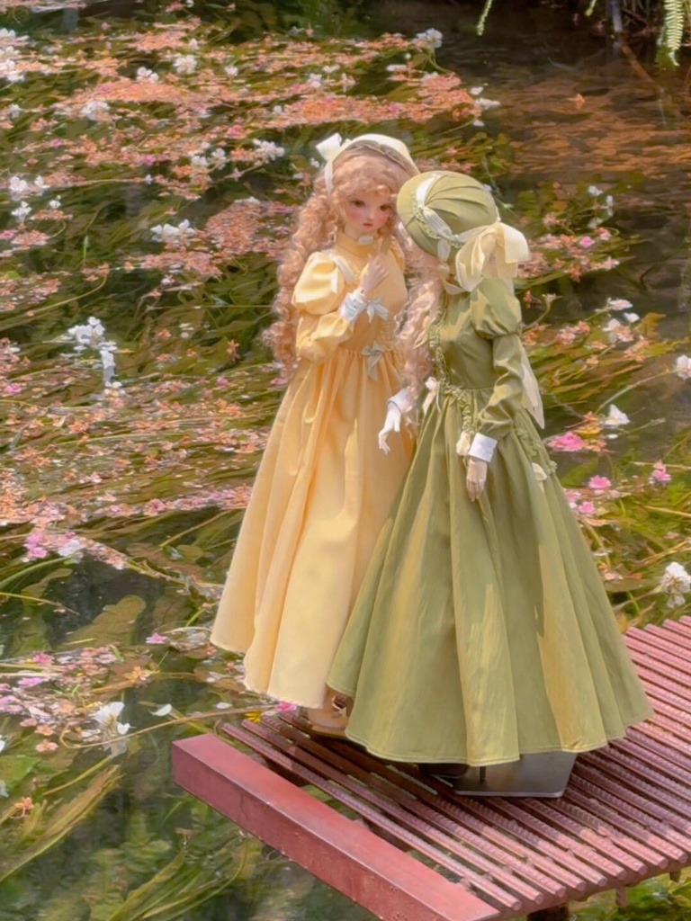 「受注」꒰メアリーのランチ꒱「1/3ドール・1/4ドール服 MDD, MSD, DDM/OF」