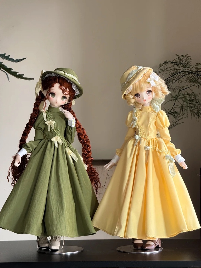 「受注」꒰メアリーのランチ꒱「1/3ドール・1/4ドール服 MDD, MSD, DDM/OF」