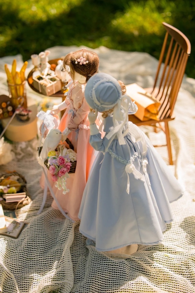 「受注」꒰メアリーのランチ꒱「1/3ドール・1/4ドール服 MDD, MSD, DDM/OF」