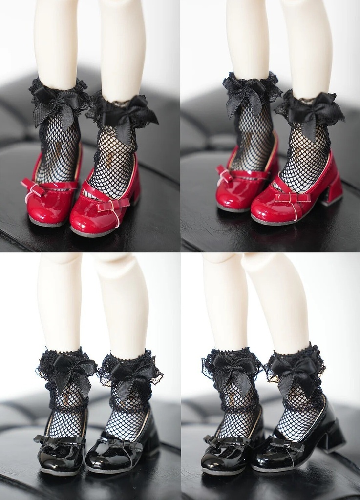 「受注」꒰スイートボタン꒱「1/6ドール・1/4ドール靴」