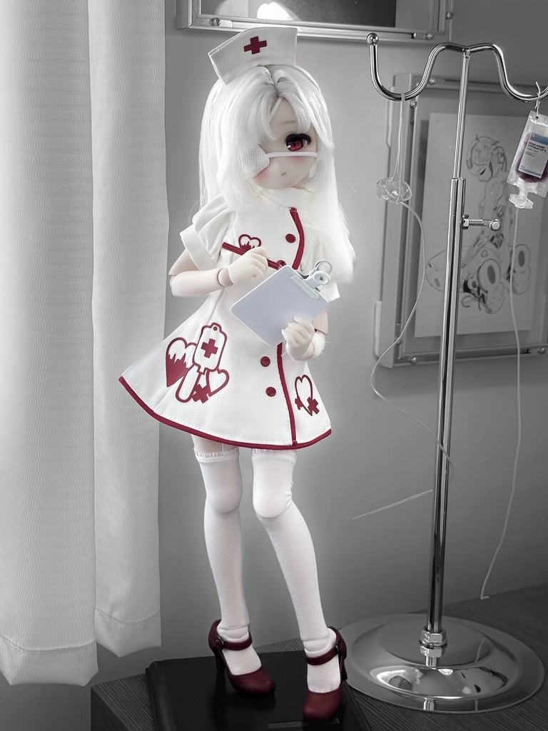 「通販」꒰病みかわナース꒱「1/4ドール服 MDD/OF」