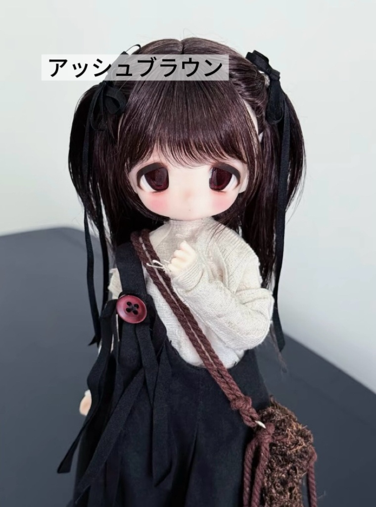 「受注」꒰AWENオリジナル꒱「 1/4ドール, MDDウイッグ」