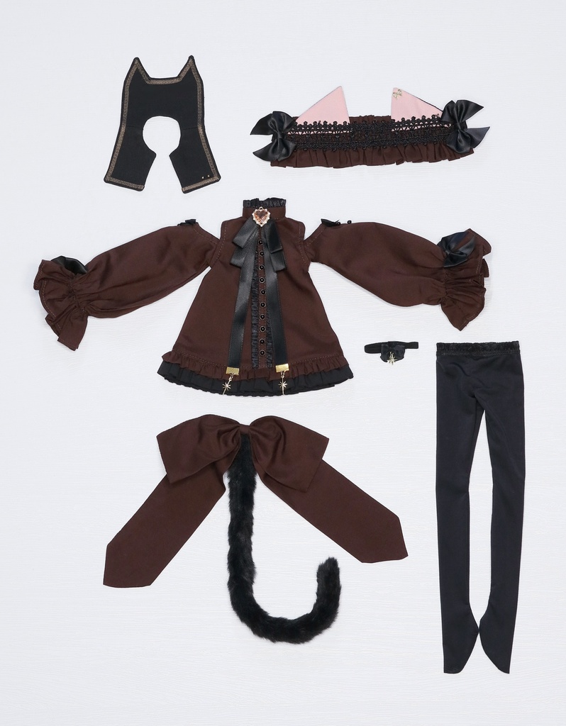 !数量限定!꒰こねこからの贈り物 SP.ver꒱「1/4ドール服 MDD/OF」