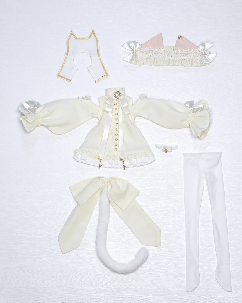 !数量限定!꒰こねこからの贈り物 SP.ver꒱「1/4ドール服 MDD/OF」