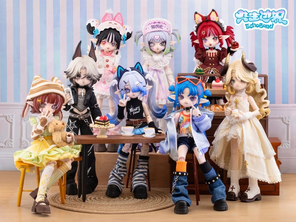 「受注」꒰共生境界 EchoBond꒱ 「1/8 BJD ブラインドボックス」