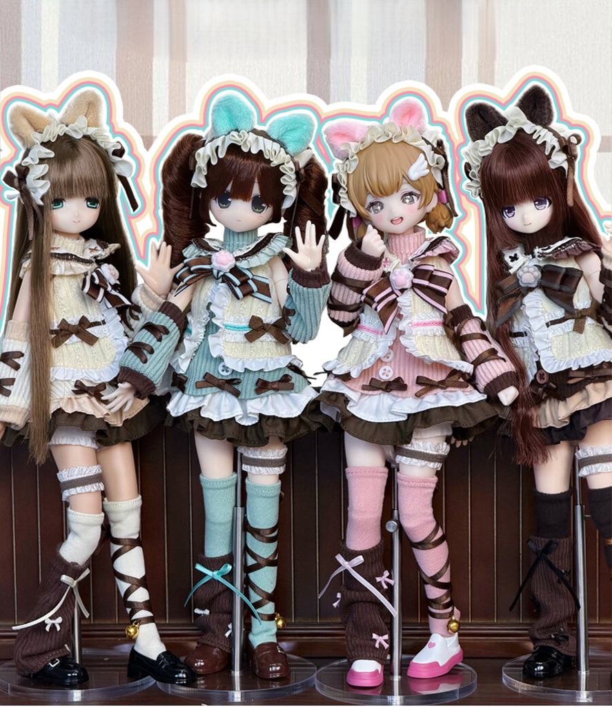 「受注」꒰にゃんにゃんベル꒱「1/6ドール Azone, ob22/OF」