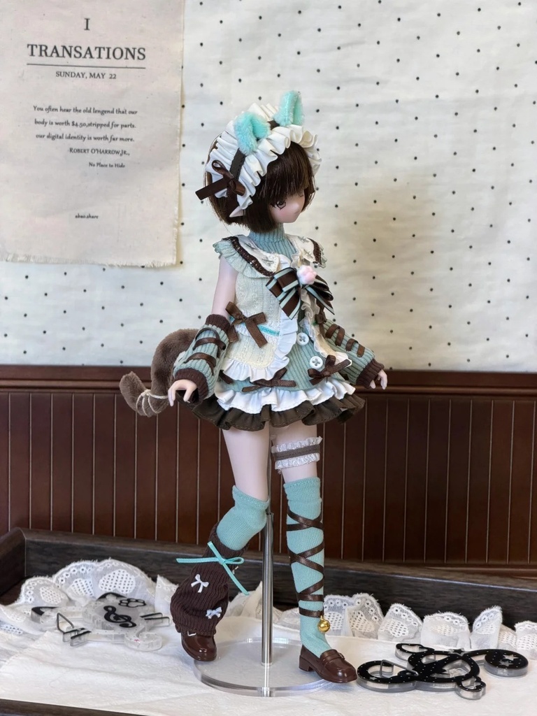 「受注」꒰にゃんにゃんベル꒱「1/6ドール Azone, ob22/OF」