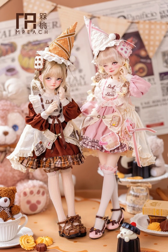 「受注」꒰アイスパーティー🍦꒱「1/4服 MDD, KUMAKO/OF」