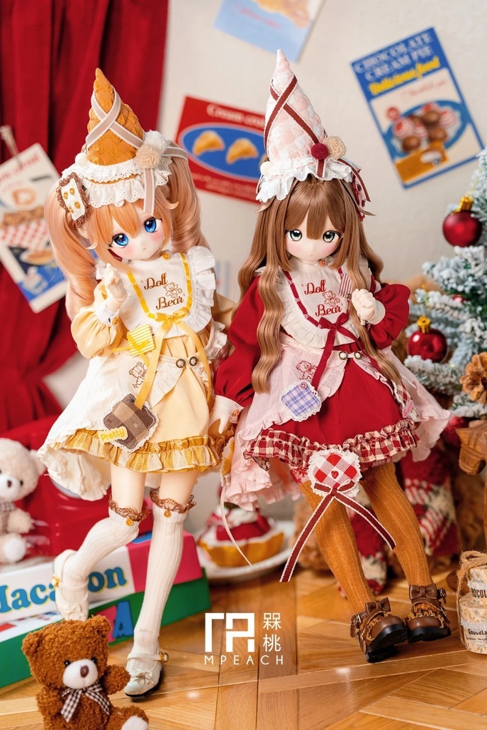 「受注」꒰アイスパーティー🍦꒱「1/4服 MDD, KUMAKO/OF」
