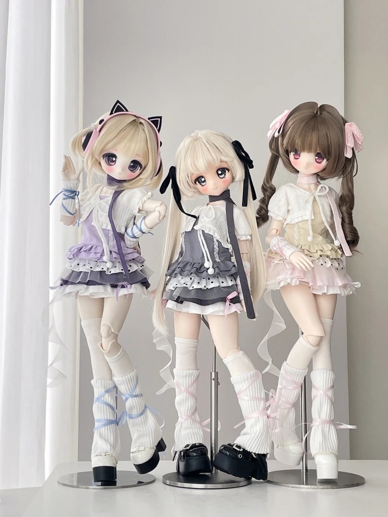 「受注」꒰ティアードドット꒱「1/4ドール服 MDD/OF」
