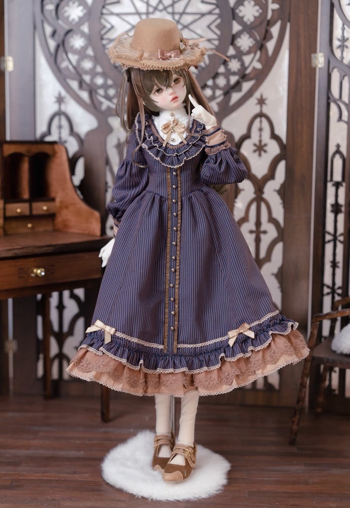 「受注」꒰フィレンツェの旅人꒱「1/3 · 1/4ドール服 MDD, MSD, Sdgr/OF」
