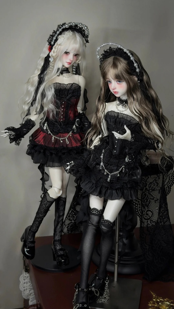 「受注」꒰昼夜の序曲꒱「1/4ドール服 MDD, MSD/OF」