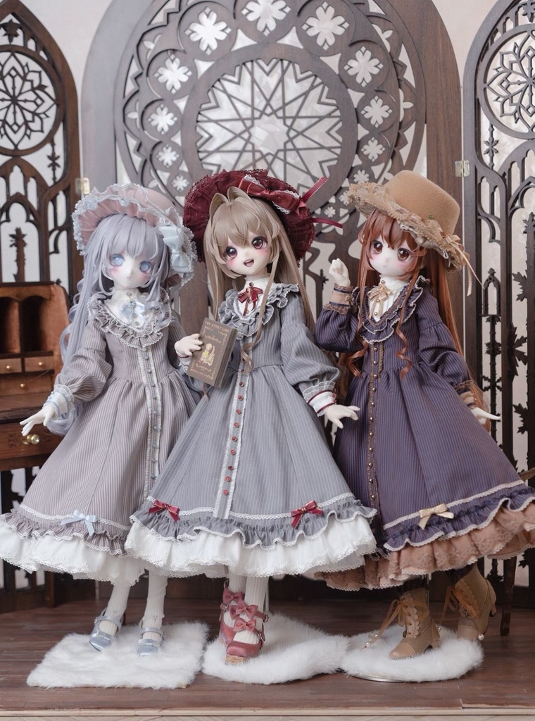 「受注」꒰フィレンツェの旅人꒱「1/3 · 1/4ドール服 MDD, MSD, Sdgr/OF」