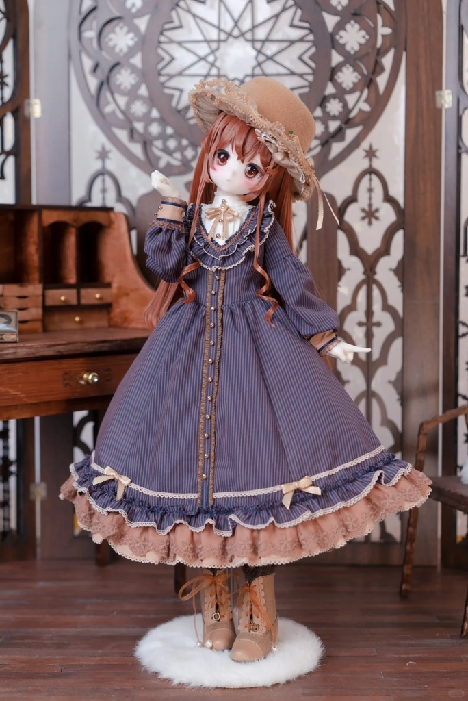 「受注」꒰フィレンツェの旅人꒱「1/3 · 1/4ドール服 MDD, MSD, Sdgr/OF」