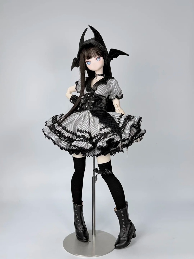 「在庫」꒰夜影の魔女꒱「1/4ドール服 MDD, MSD/OF」