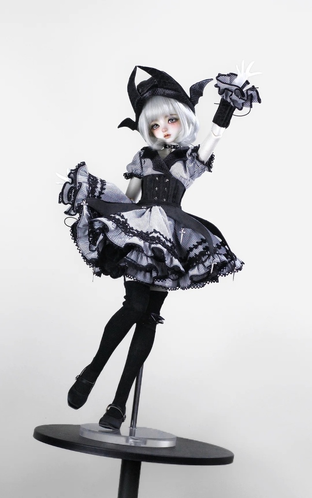 !数量限定!「在庫」꒰夜影の魔女꒱「1/4ドール服 MDD, MSD/OF」