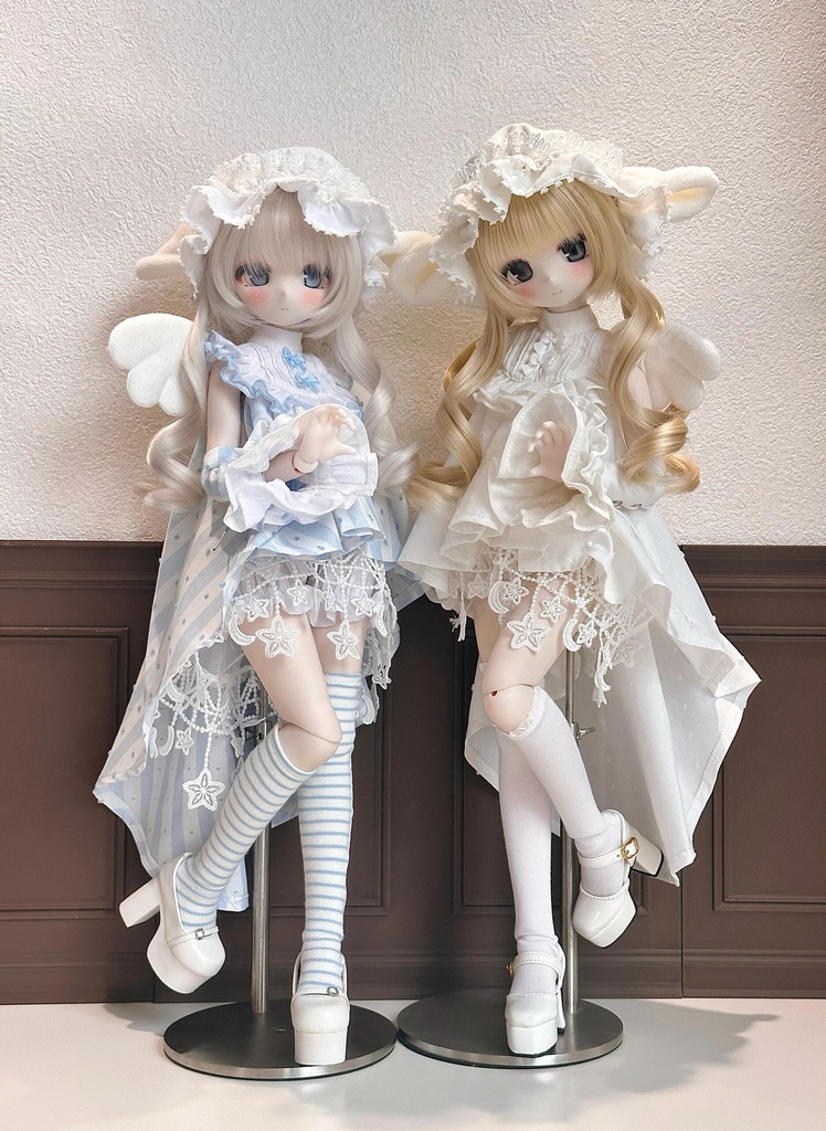 「受注」꒰ふわふわ天使꒱「1/4ドール服 MDD/OF」