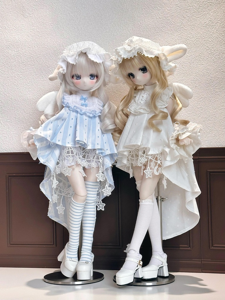 「受注」꒰ふわふわ天使꒱「1/4ドール服 MDD/OF」