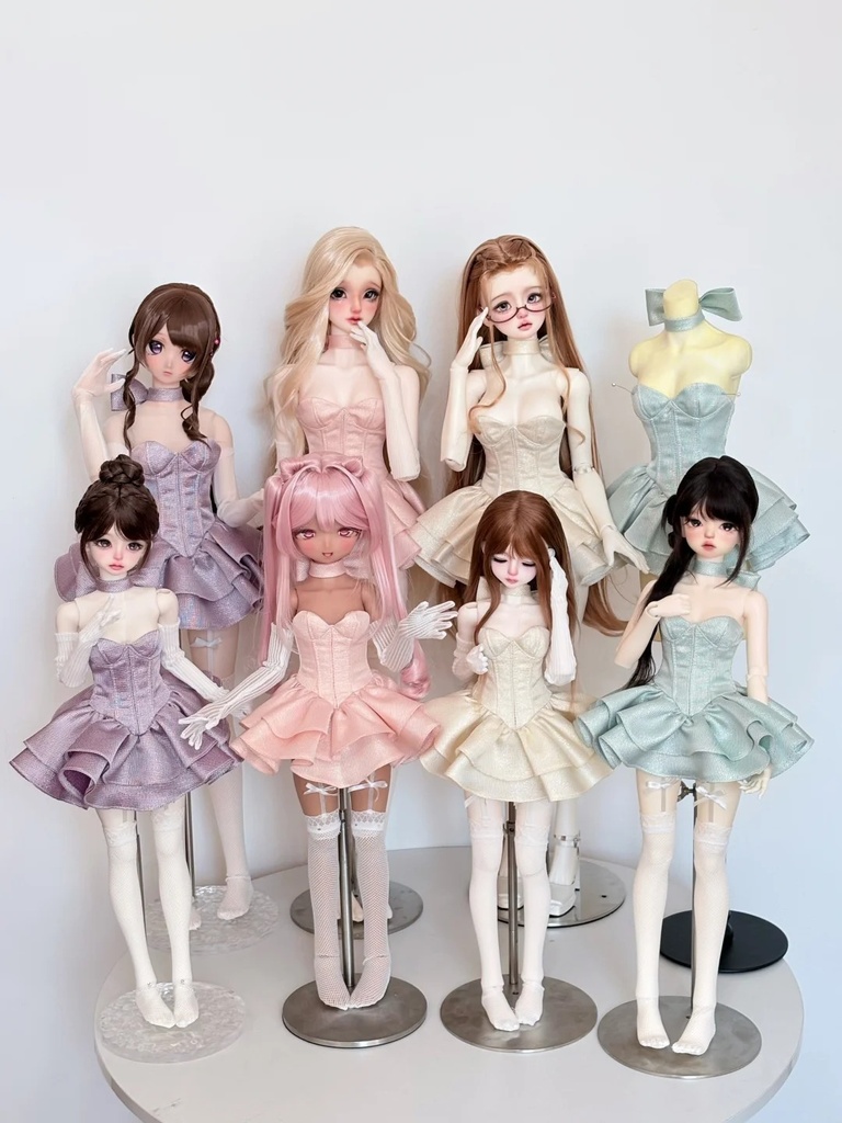 「受注限定」꒰小さなアイドル꒱「1/3ドール・1/4ドール服 MDD, DD, SD16/OF」