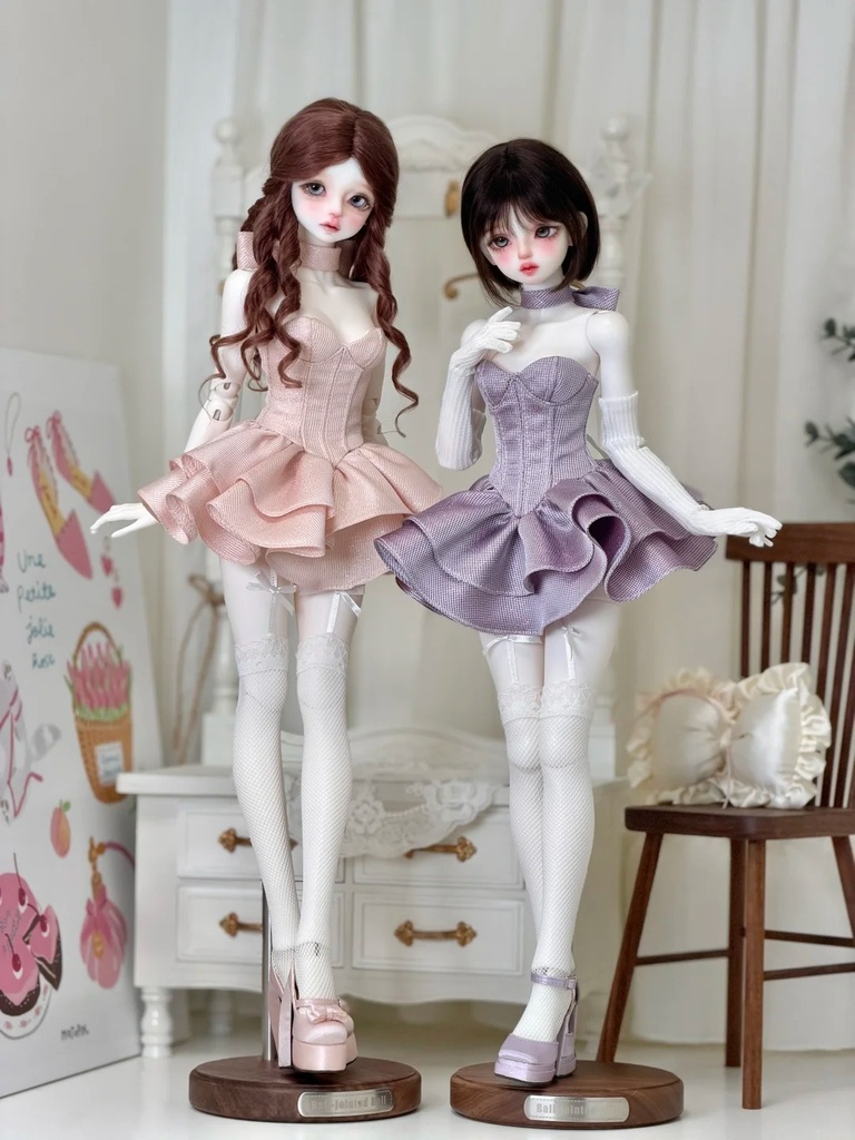 「受注限定」꒰小さなアイドル꒱「1/3ドール・1/4ドール服 MDD, DD, SD16/OF」