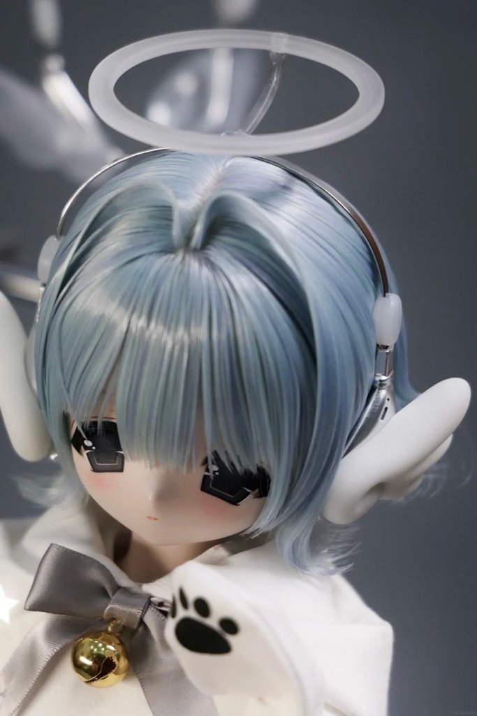 「受注」꒰ʚ天使の残響ɞ꒱「1/6, 1/4, 1/3ドールサイズ・ヘッドホン」