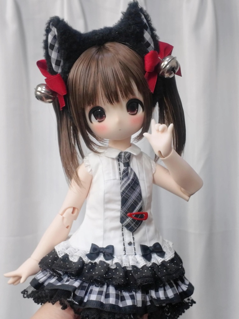 「受注」꒰黒猫主義🖤꒱「1/4ドール服 MDD/OF」