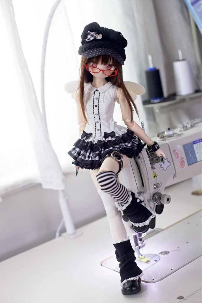 「受注」꒰黒猫主義🖤꒱「1/4ドール服 MDD/OF」